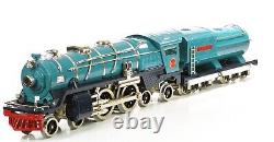 MTH 400E Steam Loco Contemporary ProtoSound-2 Standard Gauge 2-Tone Blue 2001 C9