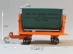 MTH LIONEL LINES TINPLATE STANDARD GAUGE No 163 FREIGHT ACCESSORY 11-90129 NEW