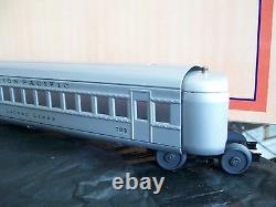 MTH Lionel Corp. All Metal Union Pacific O Scale StreamLiner Passenger Set Rare