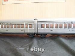 MTH Lionel Corp. All Metal Union Pacific O Scale StreamLiner Passenger Set Rare