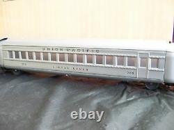 MTH Lionel Corp. All Metal Union Pacific O Scale StreamLiner Passenger Set Rare