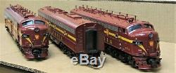 MTH Premier 20-20398-1 Pennsylvania/PRR E-8 ABA Diesel Engine Set withPS3 O-Gauge