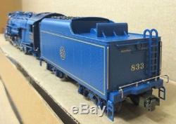 MTH Premier 20-3028-1 NJC Blue Comet Steam Engine with Proto-Sound 1 O-Gauge NOS