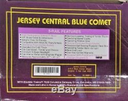 MTH Premier 20-3028-1 NJC Blue Comet Steam Engine with Proto-Sound 1 O-Gauge NOS