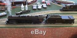 MTH Premier 20-3130-1 Reading 4-8-4 T-1 Northern Steam Engine withPS2 O-Gauge USED