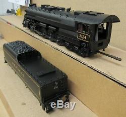 MTH Premier 20-3130-1 Reading 4-8-4 T-1 Northern Steam Engine withPS2 O-Gauge USED