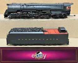 MTH Premier 20-3428-1 PRR 4-4-6-4 Q2 Duplex Steam Engine PS2 O-Gauge 3-Rail LN