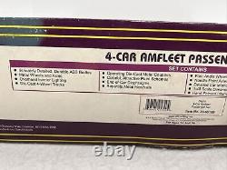 MTH Premier 20-65139 Septa Amfleet 4 Car Passenger Set Used O Gauge