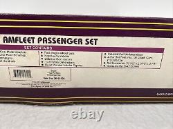 MTH Premier 20-65139 Septa Amfleet 4 Car Passenger Set Used O Gauge