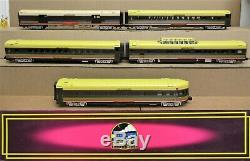 MTH Premier 20-6515 Seaboard 70' Smooth ABS 5-Car Passenger Set O-Gauge USED