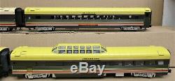 MTH Premier 20-6515 Seaboard 70' Smooth ABS 5-Car Passenger Set O-Gauge USED