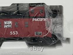 MTH Premier 20-91055 Western Pacific Offset Steel Caboose #553 O Gauge New WP
