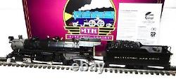 MTH Premier Baltimore & Ohio USRA 2-8-2 Light Mikado Steam Engine P3 New -Look