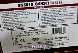 MTH Premier Union Pacific 3GS21B Genset Diesel -Proto 3.0-On Sale Now! New Look MTH Premier Union Pacific 3GS21B Genset Diesel -Proto 3.0-On Sale Now! New Look