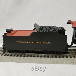 MTH Premiere O-Gauge PRR 4-4-2 Atlantic Steam Engine 20-3038-1 PS2 TESTED