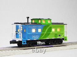 MTH RAILKING GE EVOLUTION STEEL CABOOSE #2022 O GAUGE railroad 30-20973a NEW