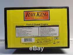 MTH RAIL KING UP DASH 8 DIESEL PROTO 3.0 LED LIGHTS O GAUGE train 30-20473-1 NEW