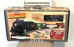 MTH RailKing 30-4051-0 Christmas Express 4-6-0 Steam Train Set O Gauge Untested