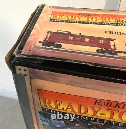 MTH RailKing 30-4051-0 Christmas Express 4-6-0 Steam Train Set O Gauge Untested