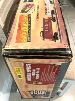 MTH RailKing 30-4051-0 Christmas Express 4-6-0 Steam Train Set O Gauge Untested MTH RailKing 30-4051-0 Christmas Express 4-6-0 Steam Train Set O Gauge Untested