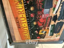 MTH RailKing 30-4051-0 Christmas Express 4-6-0 Steam Train Set O Gauge Untested