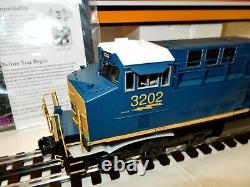 MTH Railking 30-20976-1 CSX ES44AC Imperial Diesel Engine O Gauge -New with Bx