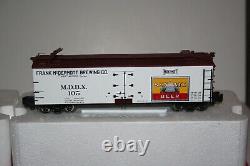 MTH S Gauge 40' Senate Beer Woodsided Reefer Cars l Qty=2