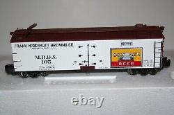 MTH S Gauge 40' Senate Beer Woodsided Reefer Cars l Qty=2