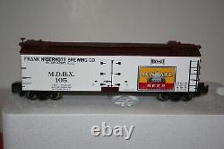 MTH S Gauge 40' Senate Beer Woodsided Reefer Cars l Qty=2