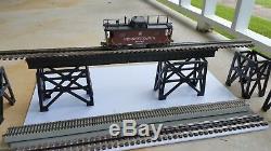 M 1901 2 Plate Girder Deck Trestle. O gauge two (2) Tracks @ 8 ft long