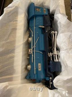 M T H Tinplate No 263E Blue Comet Steam Locomotive Train O Gauge 10-1062-1