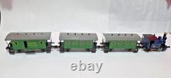Marklin 1 Gauge Steam Locomotive With 2 Passengar And 1 Baggage Cars