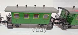 Marklin 1 Gauge Steam Locomotive With 2 Passengar And 1 Baggage Cars