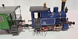Marklin 1 Gauge Steam Locomotive With 2 Passengar And 1 Baggage Cars