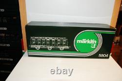 Märklin 5804 Gauge 1 Train Three-Axle Passenger Car Conversion Car 48259 OVP Märklin 5804 Gauge 1 Train Three-Axle Passenger Car Conversion Car 48259 OVP