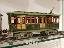 Marklin Gauge 1 Paris Metro 3-Piece Set from 1906, Germany Restored