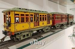 Marklin Gauge 1 Paris Metro 3-Piece Set from 1906, Germany Restored