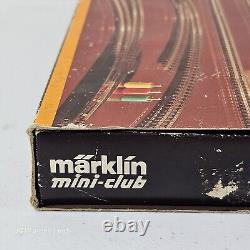 Märklin Mini Club 8192 Expansion Set T1 Z Gauge NIB Train Tracks COMPLETE
