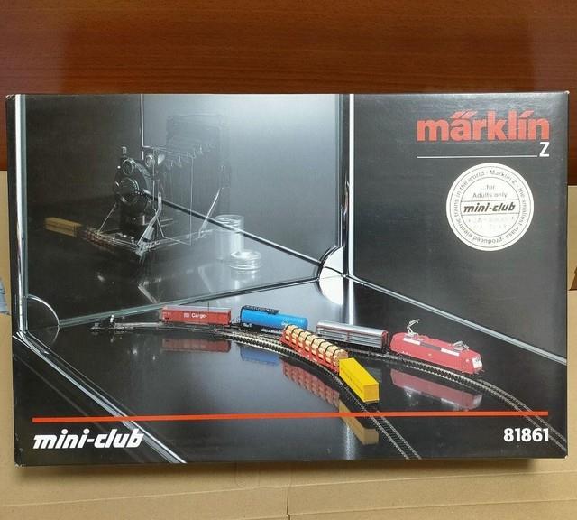 Märklin Mini-club 81861 Z Gauge Model Train Set Starter Pack Miniature Electric