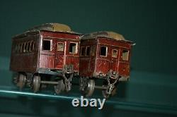Marklin Prewar Toy Train O Gauge Model Train Cars Pennsylvania Railroad