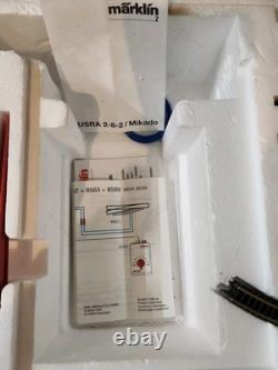 Marklin Z Gauge Mini-Club 81461 Burlington Route Freight Set, Extra Track Nice