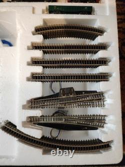 Marklin Z Gauge Mini-Club 81461 Burlington Route Freight Set, Extra Track Nice