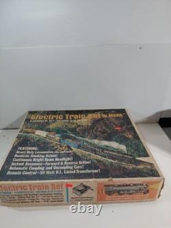 Marx Electric O Gauge Model Railroad Union Pacific 666 Steam Train Set withBox