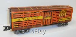 Marx O gauge 3/16 333 Locomotive with 13549, 2532, 254000 & 20102. VERY NICE