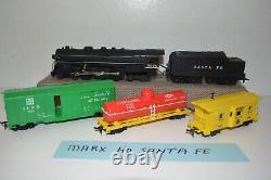 Marx Train Set Postwar Steam Freight HO Gauge