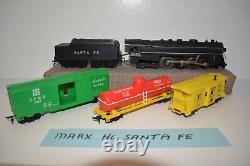 Marx Train Set Postwar Steam Freight HO Gauge