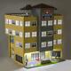 Menards Couty Suites Inn Hotel Train Layout Building Lighted Led O Gauge