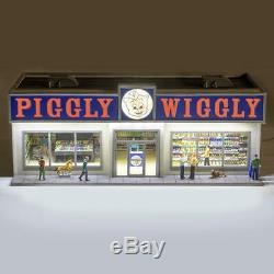 Menards O Gauge Piggly Wiggly Grocery Store Building model train