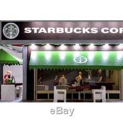 Menards O Gauge Starbucks Coffee Shop Building model train