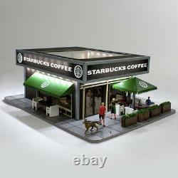 Menards O Gauge Starbucks Coffee Shop Building model train plus Free Gift